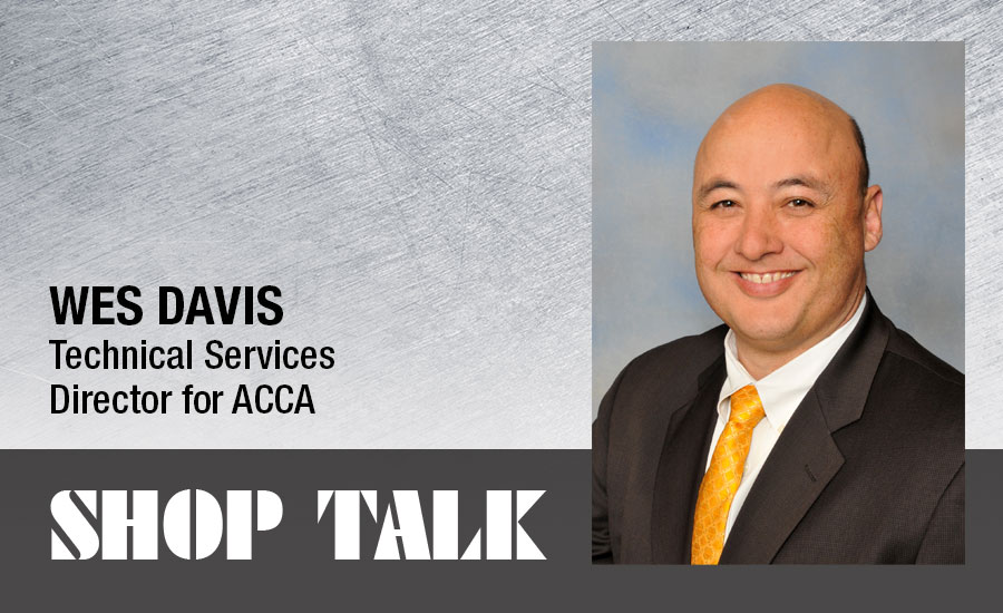 Wes Davis, ACCA Technical Services Director