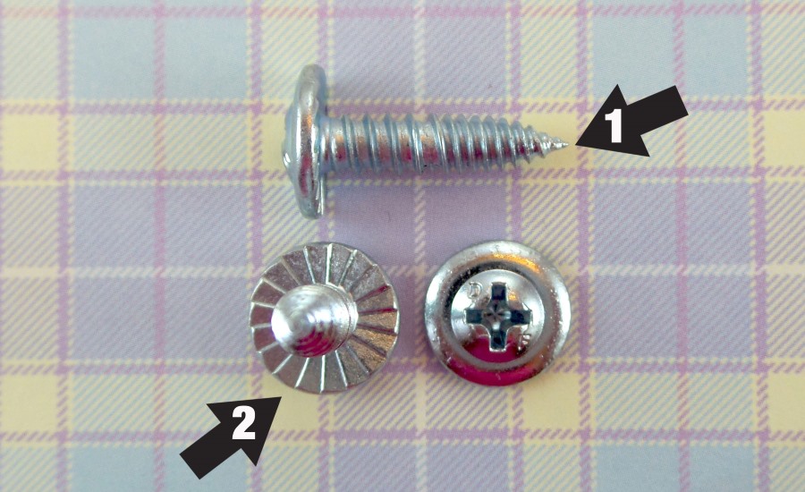 dynamic fastener pointed screw