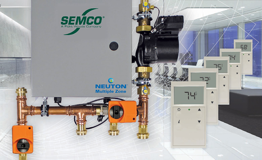 Semco's Neuton Multiple Zone chilled beam pump module has new features
