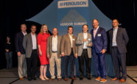 Ferguson awarded DiversiTech Corp. its HVAC Vendor of the Year Award.