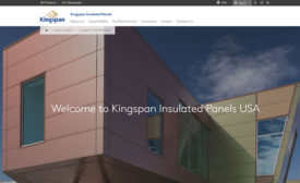 Kingspan has redesigned its website. 