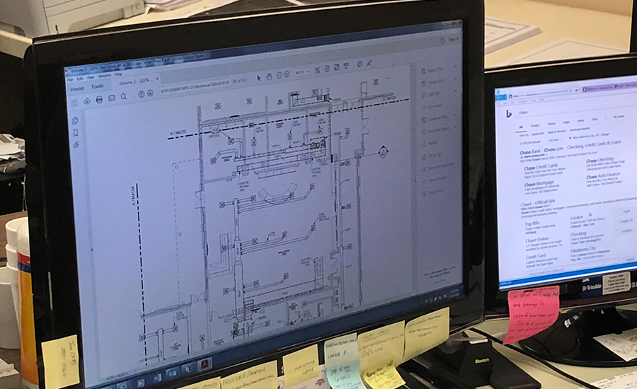 Cutting costs, reducing waste using CAD software.