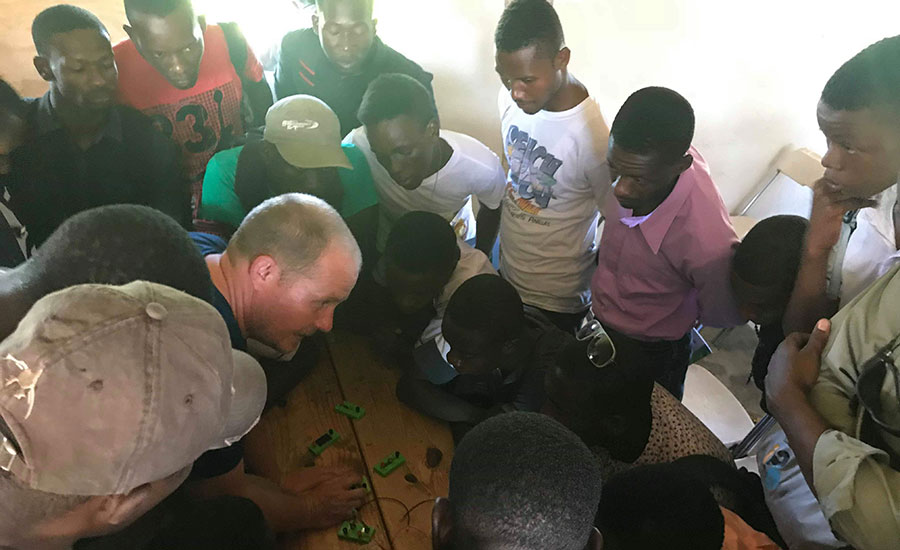 teaching in Haiti