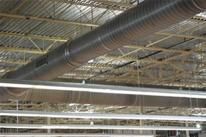 Contractor, manufacturer team up for grocery spiral duct project